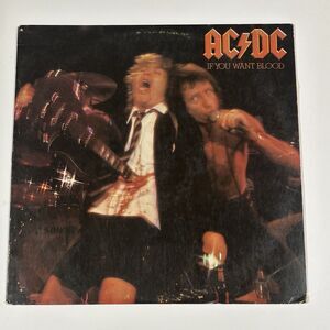 Vintage AC/DC If You Want Blood Vinyl LP Atlantic Records 1978 SD 19212